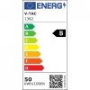 Linia świetlna kompletna V-TAC 50W LED soczewka podwójna asymetryczna VT-4551D 4000K 8000lm 5 lat gwarancji